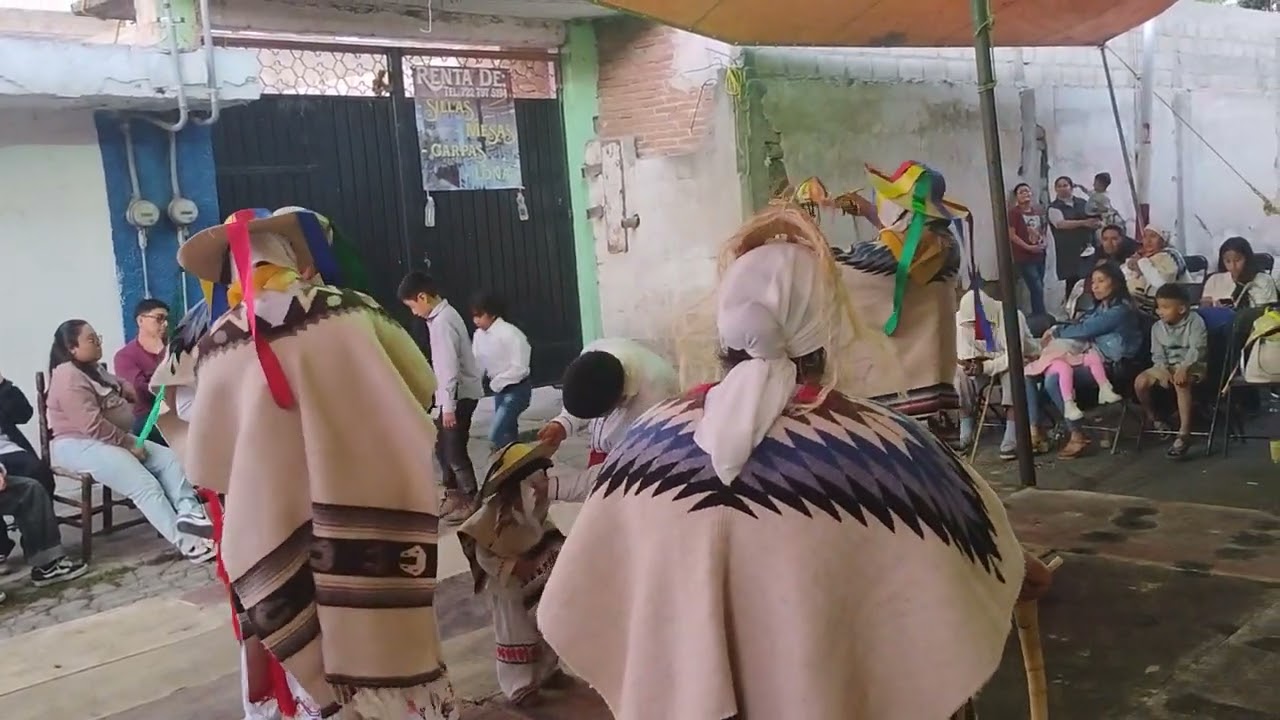 La coronación danza de los viejitos de santa cruz Atizapán del estado de México ensayo 