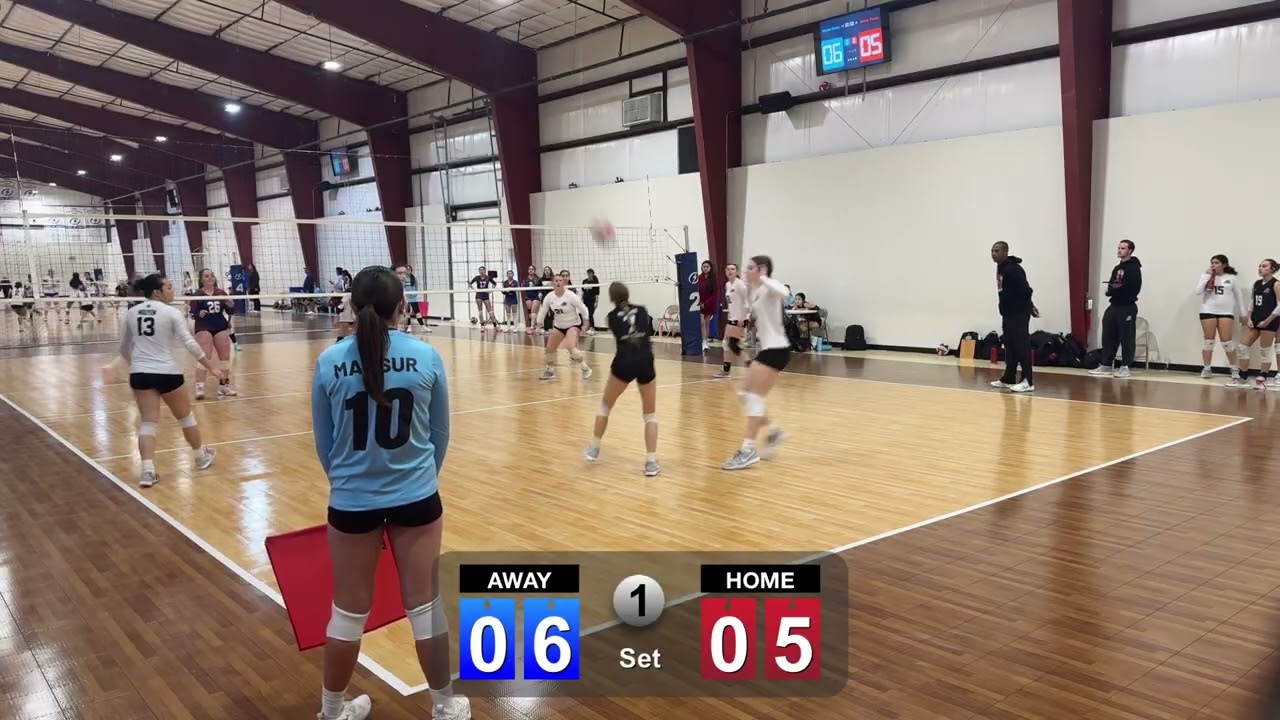 2026 Spring 2026 Spring Challenge  Day 1 1 Match  1, Set 1 LVA  14 Natl Red vs BAVC 14-1 Royals (OK)