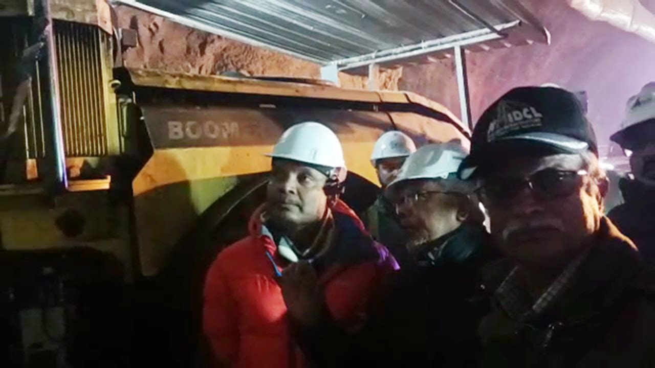 MD NHIDCL Inspects Zojila Tunnel, Kargil- Zanskar Road Work