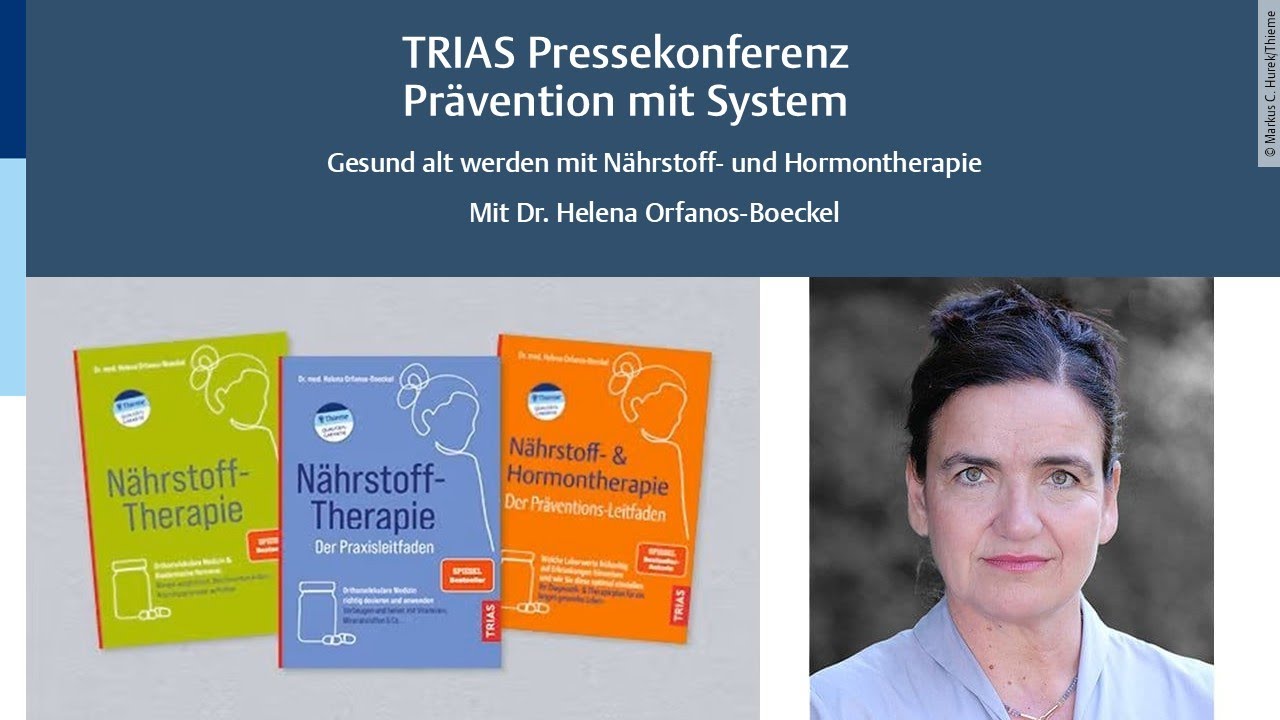 TRIAS Online Pressekonferenz mit Dr. med.  Helena Orfanos Boeckel: Prävention mit System