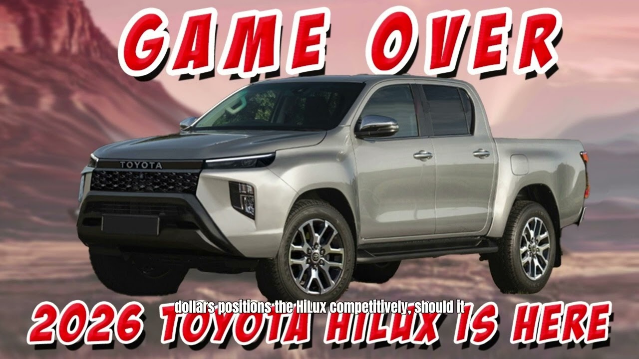 Представлен Toyota HiLux 2026 года: новая гибридная мощность, современный дизайн и внедорожные те...