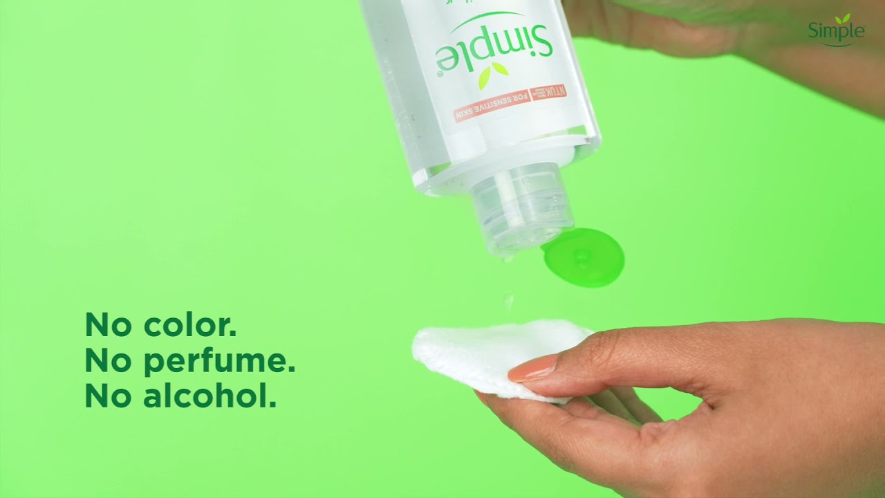 Simple Kind to Skin Micellar Cleansing Water | Gently Remove Your Makeup | Simple Skincare India