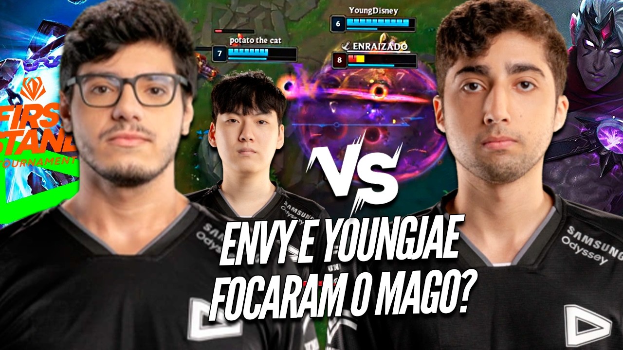 LOUD ENVY e YOUNGJAE vs MAGO, EX vs ATUAL na SOLOQ - TREINO FIRST STAND 2026