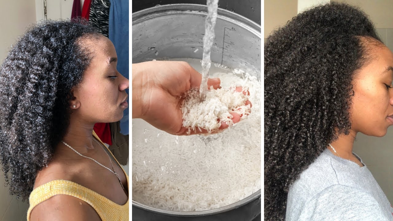 RICE WATER GREW MY EDGES BACK FAST|  EXTREME HAIR GROWTH