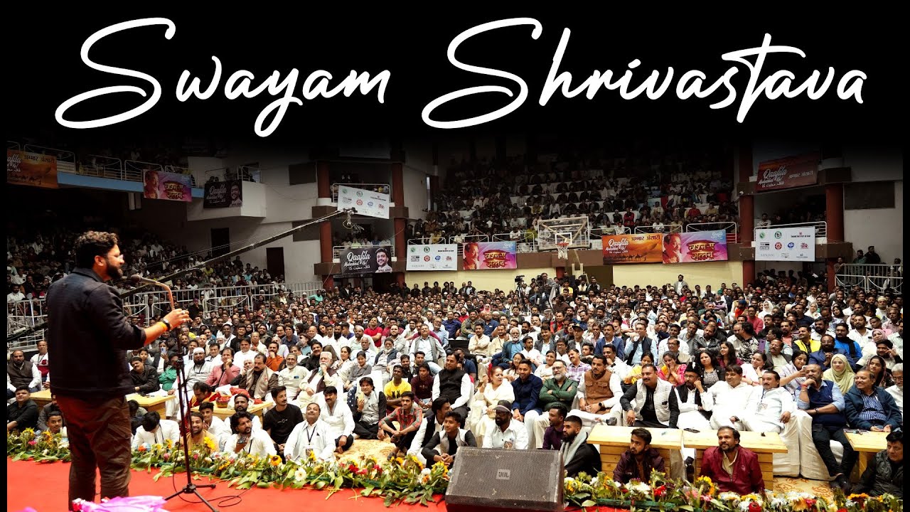 Swayam Srivastava Jashn E Sattan Grand Mushaira Indore 01 February 2025
