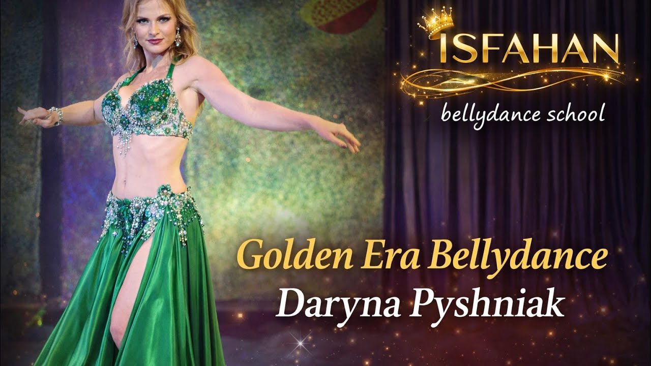 Golden Era Egyptian Dance | Mesmerizing Performance by Daryna Pyshniak #isfahanbellydanceschool 