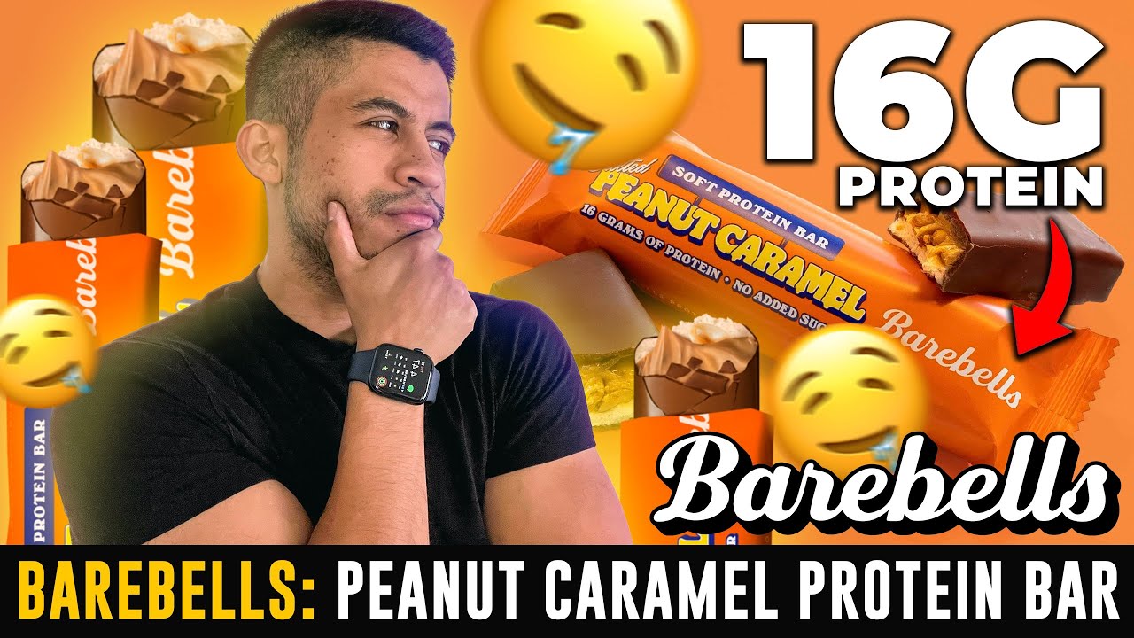 Barebells Salted Peanut Caramel Protein Bar REVIEW