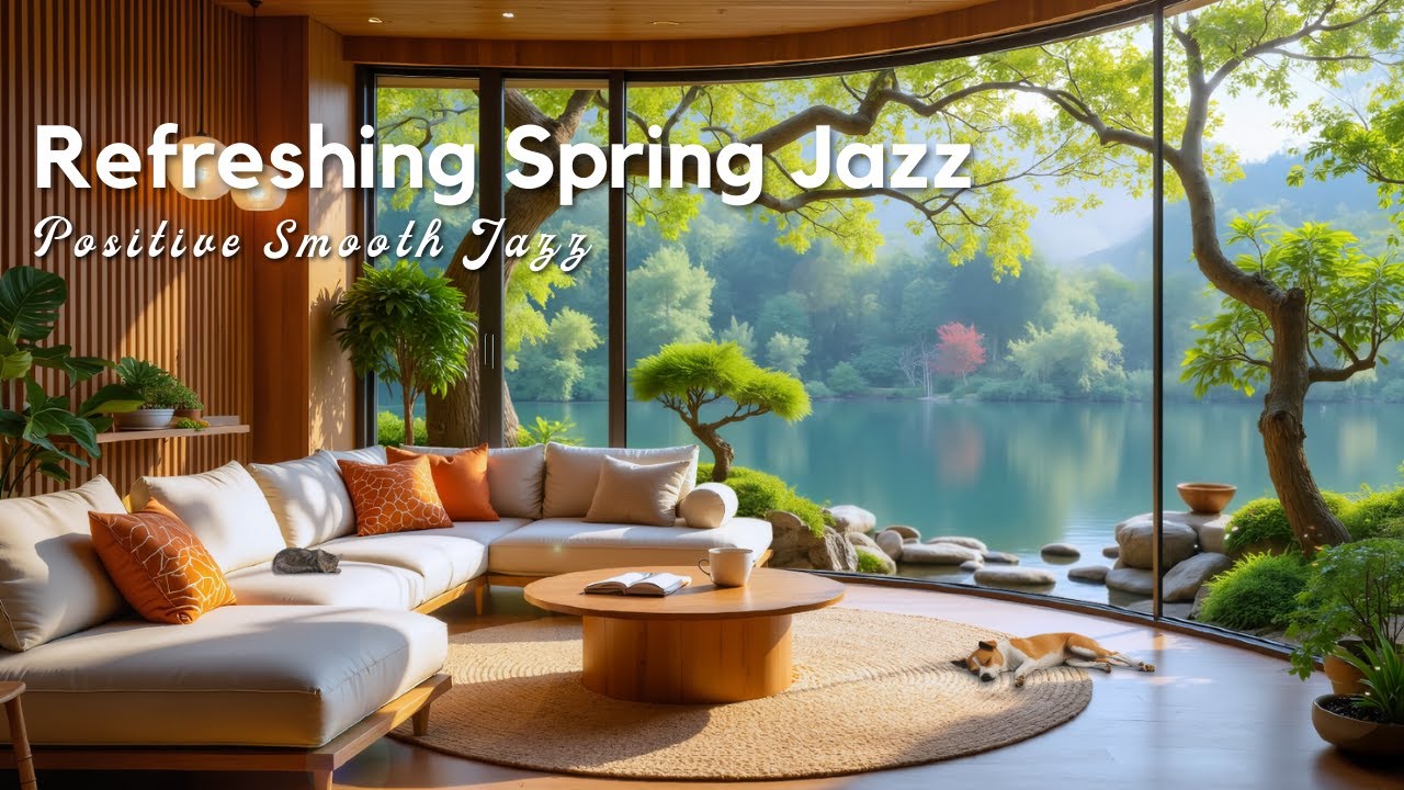 Refreshing Spring Jazz - Positive Smooth Jazz for Motivation & Calm