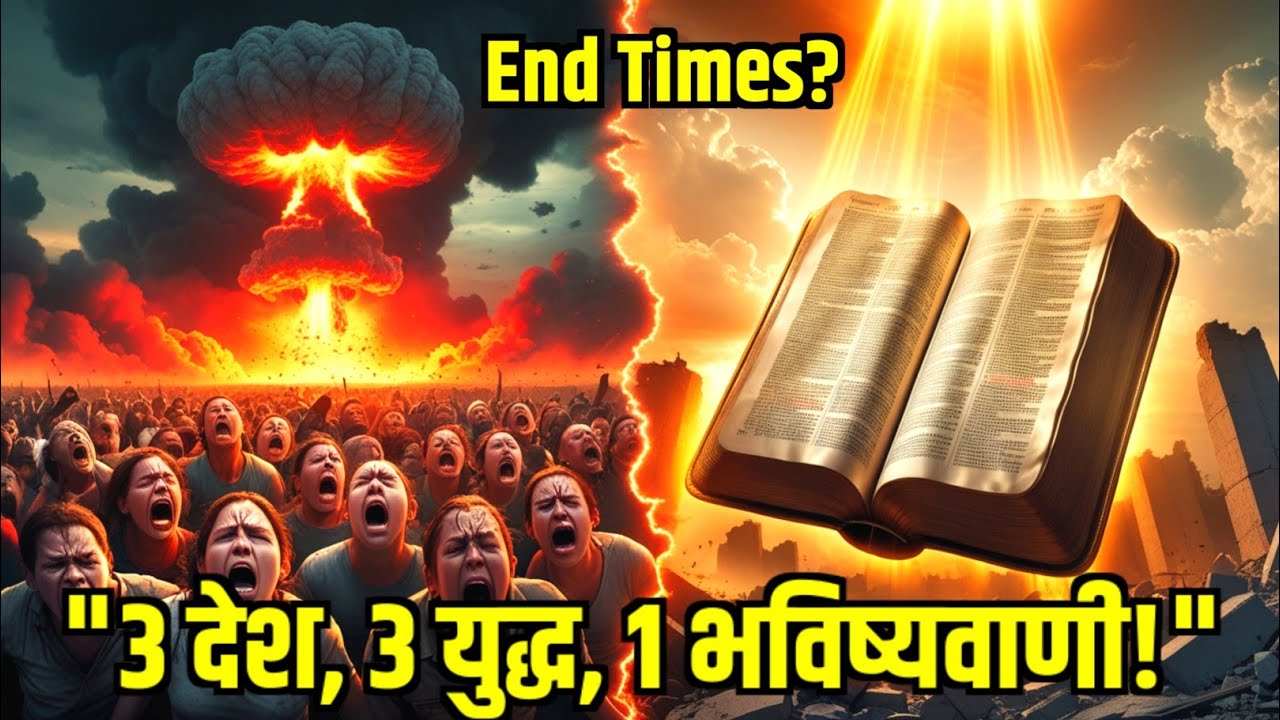 3 देशों में 3 युद्ध और बाइबल की भविष्यवाणियां | देखिए ईश्वर की चेतावनी | bible story in Hindi