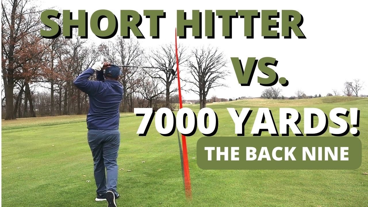 7000 Yard Course vs. Short Hitting golfer! Part Two.
