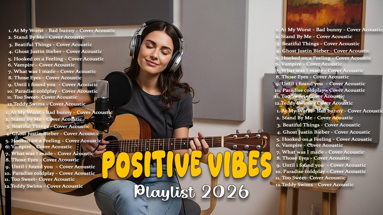 Positive Vibes Playlist 💗🎧 | New English Songs That Hit Deep – Viral TikTok Tracks