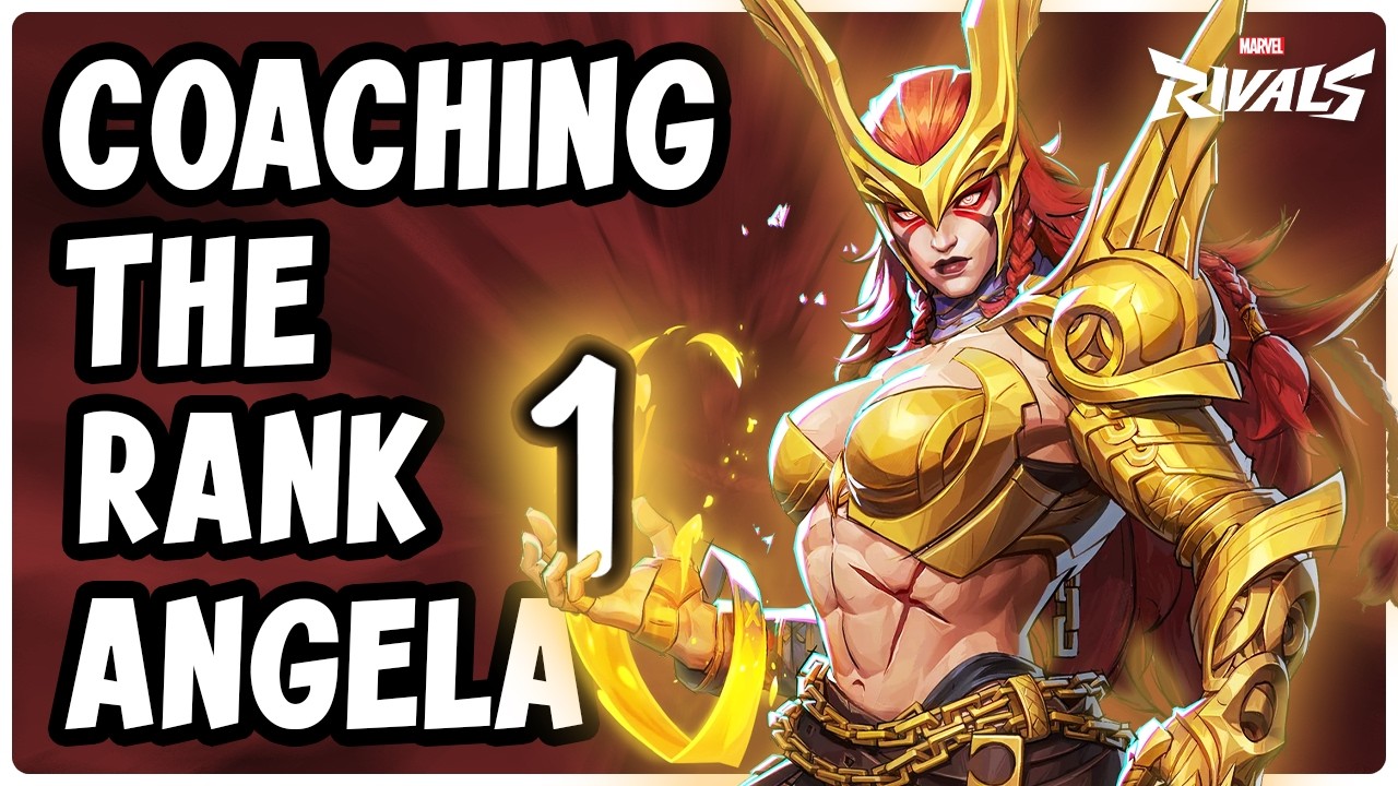 Can the RANK 1 ANGELA Improve with Professional Marvel Rivals Coaching?