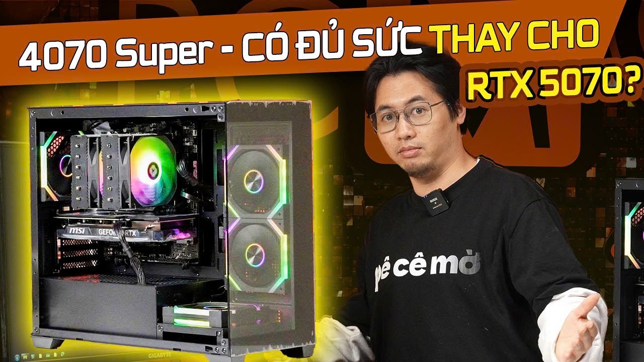 RTX 5070 Ngày Càng ĐẮT! Tại Sao KHÔNG THỬ RTX 4070 Super?