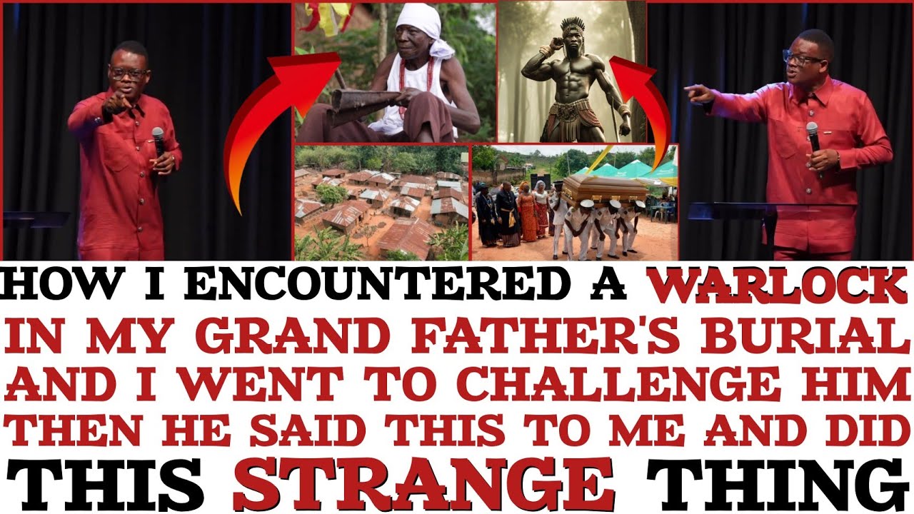 HOW I MET A WARLOCK IN MY GRAND DAD'S BURIAL & I CHALLENGE HIM THEN HE DID THIS STRANGE THING -AROME