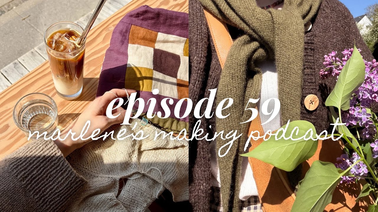 Easypeasy Bandana, Miles Shirt Jacket, Sunny Tee & Vilma Top | Knitting Podcast Ep 59