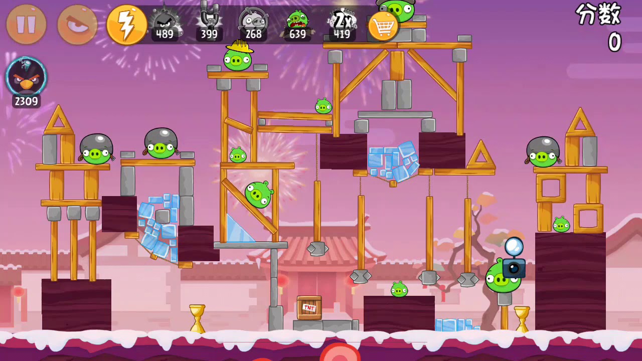 Angry Birds Chinese version Pig Spring All levels
