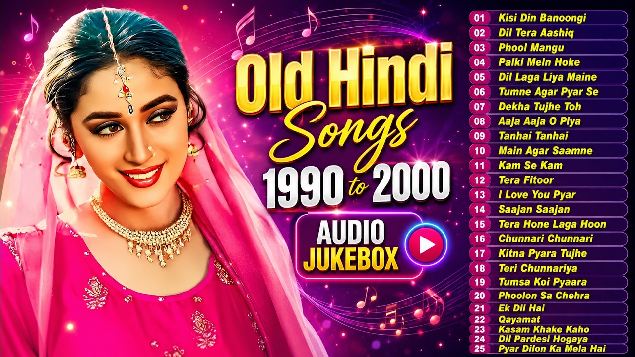Old Hindi Songs 1990 to 2000 | Romantic Bollywood Songs of 90s & 2000s |  Hindi Evergreen Love Songs