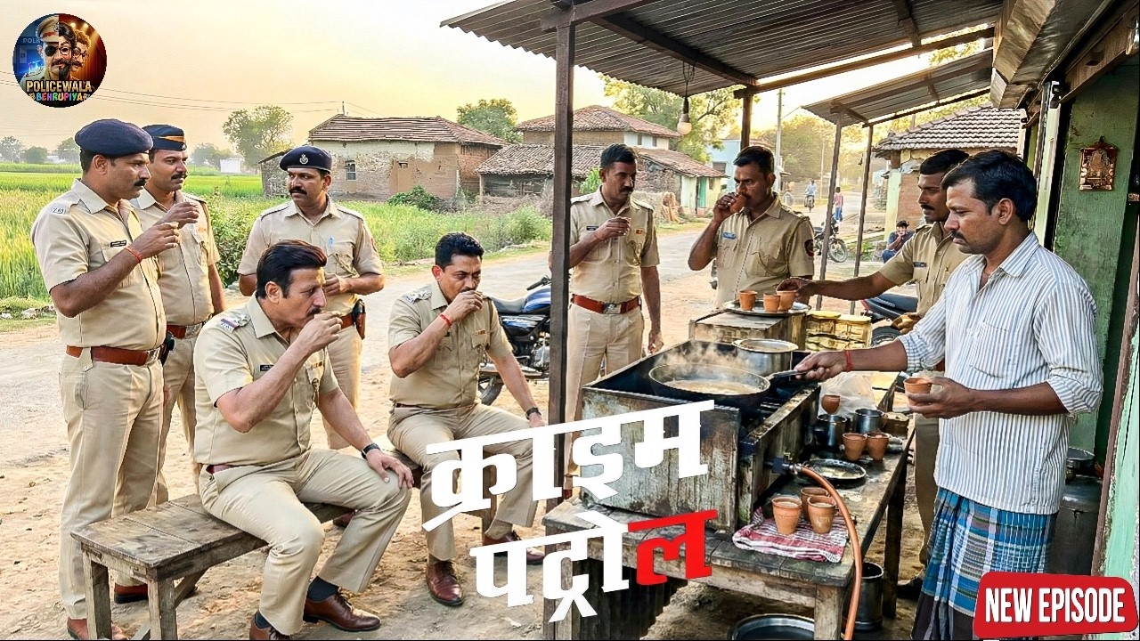 गाँव की चाय की दुकान पर पुलिस की गुप्त मीटिंग फिर अचानक हुआ रेड का इशारा || Crime Patrol || New Ep