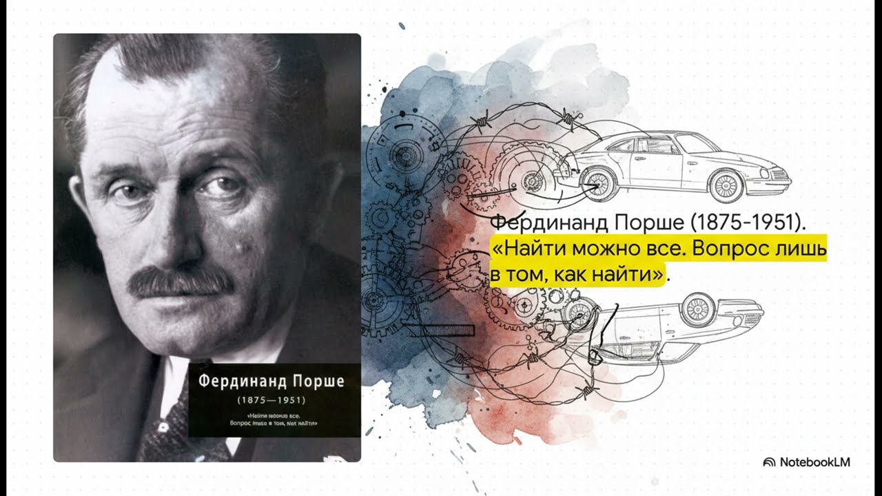 Фердинанд Порше: Жизнь и наследие инженера-визионера