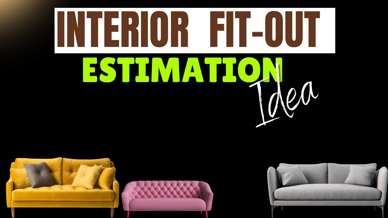 Furniture Estimation Trick / Interior Fit-out Qs Practice #managingqs #quantitysurveying