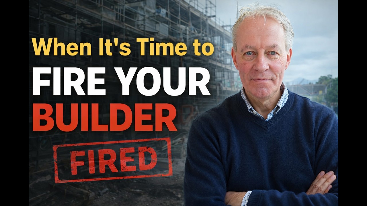 When It’s Time to Fire Your Builder (And How to Do It Properly)