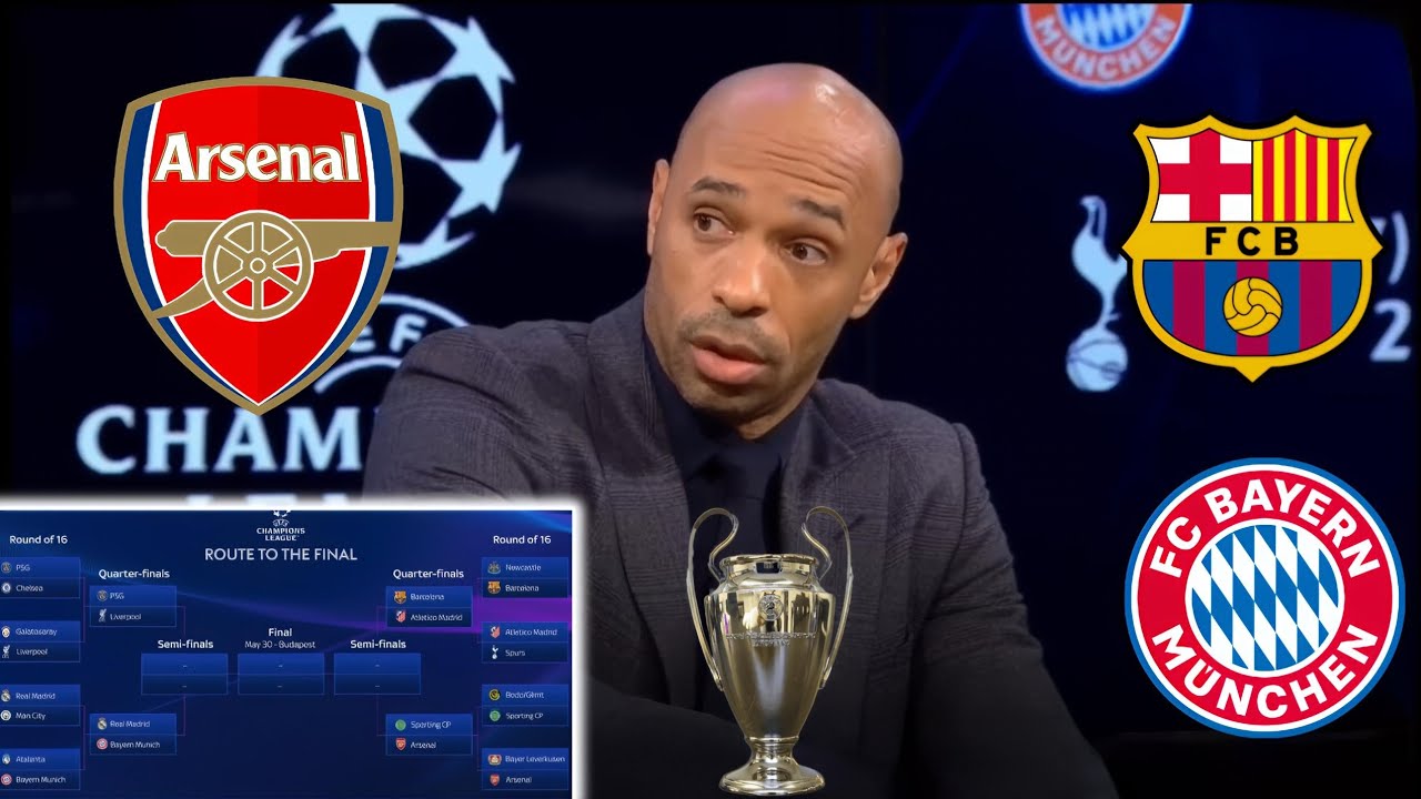 Thierry Henry Explains Arsenal’s Road to the UCL Final! 😱 Will They Make It?