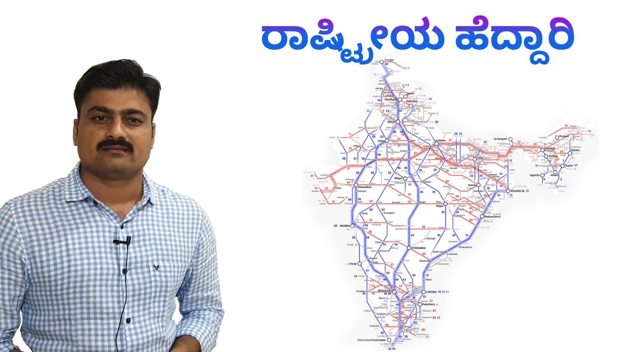 All Important National Highways of India | PSI | PC |