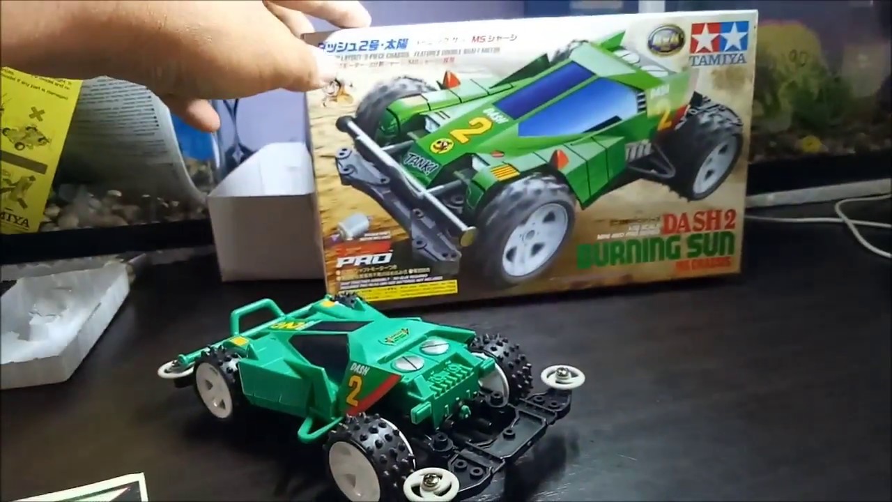 Pasang Tamiya Mini 4WD Dash 2 Burning Sun | Time Lapse | HD