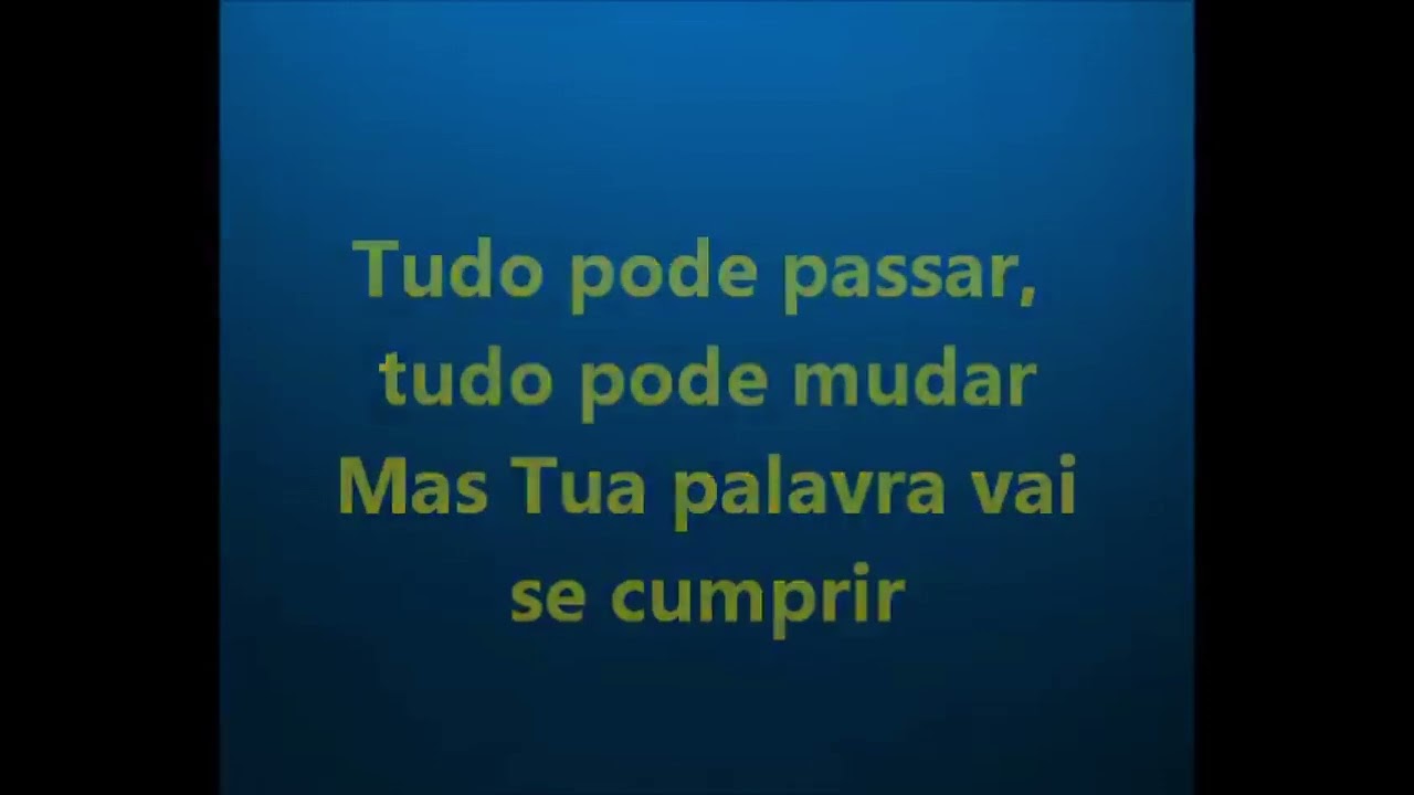 Deus de promessas - Toque no altar reduzido (play back legendado)