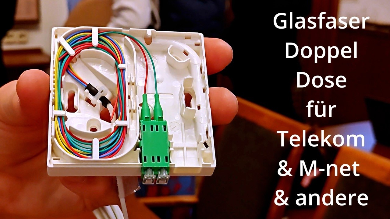 Glasfaser-Doppel-Dose: Start mit Telekom & M-net (SWM) in MUC. Dual-Carrier-Netz für FTTH-Freiheit?