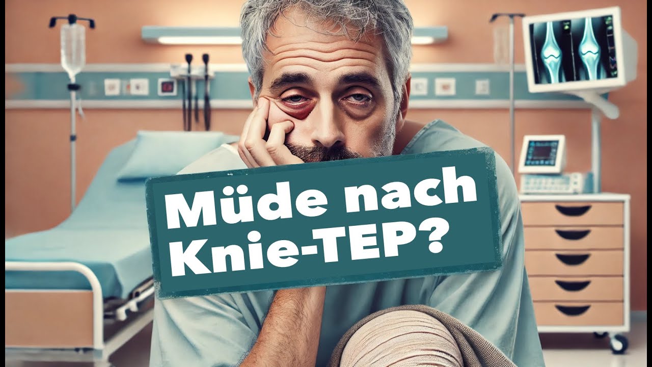 Deshalb fühlst Du Dich nach der Knie TEP OP erschöpft!
