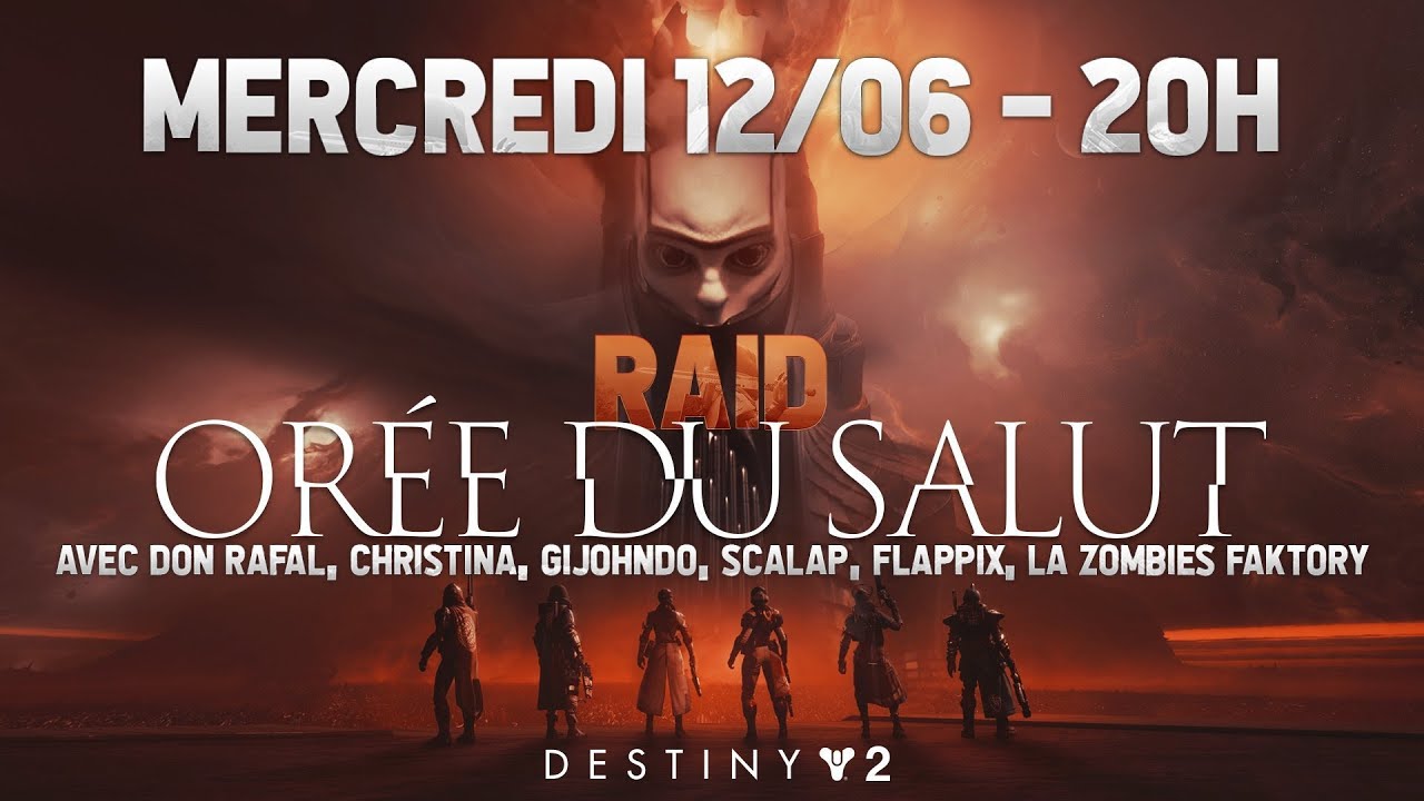 Destiny 2 - J'AI FAIT UN RAID DE ZINZIN AVEC DES FOUS FURIEUX GRACE À BUNGIE.