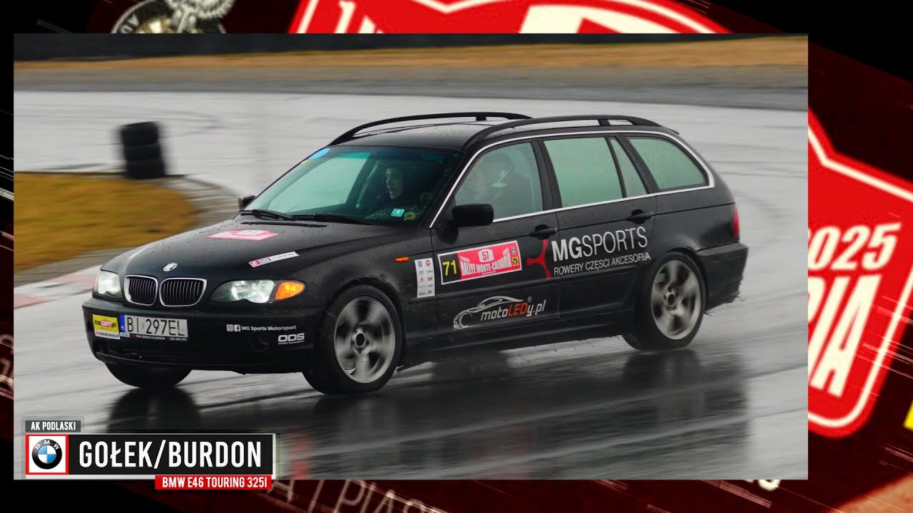 57 Rajd Monte Calvaria 2025 Gołek Burdon BMW Touring e46 by Filmy z Rajdów