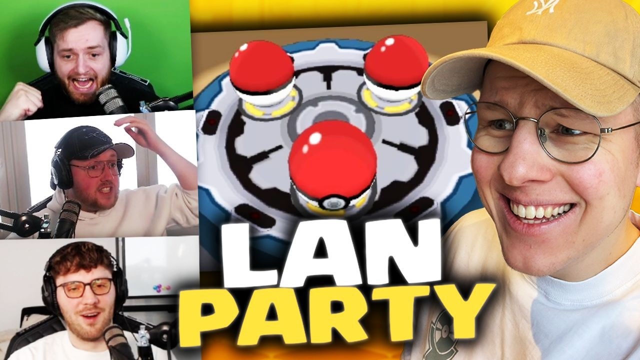 🤩 DIE POK&eacute;MON LAN PARTY STARTET! | 2VS Lan Party #1 w/ @Trymacs , @zarbex  & @Chefstrobel l