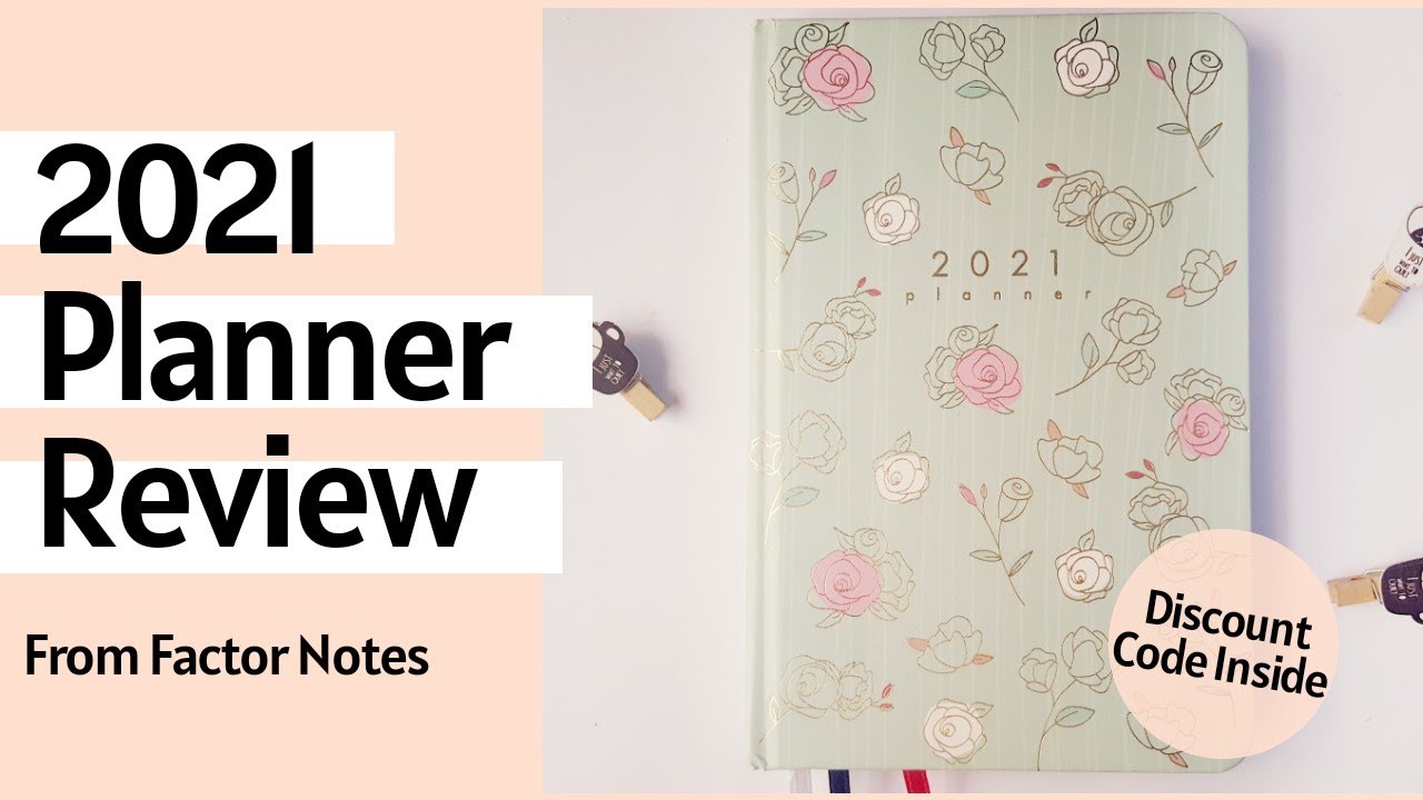 2021 Planner Review | Discount Code Inside | From Factor Notes
