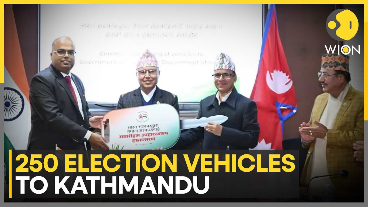 Nepal Elections: India Gifts Nepal 250+ Vehicles for 2026 Elections | WION