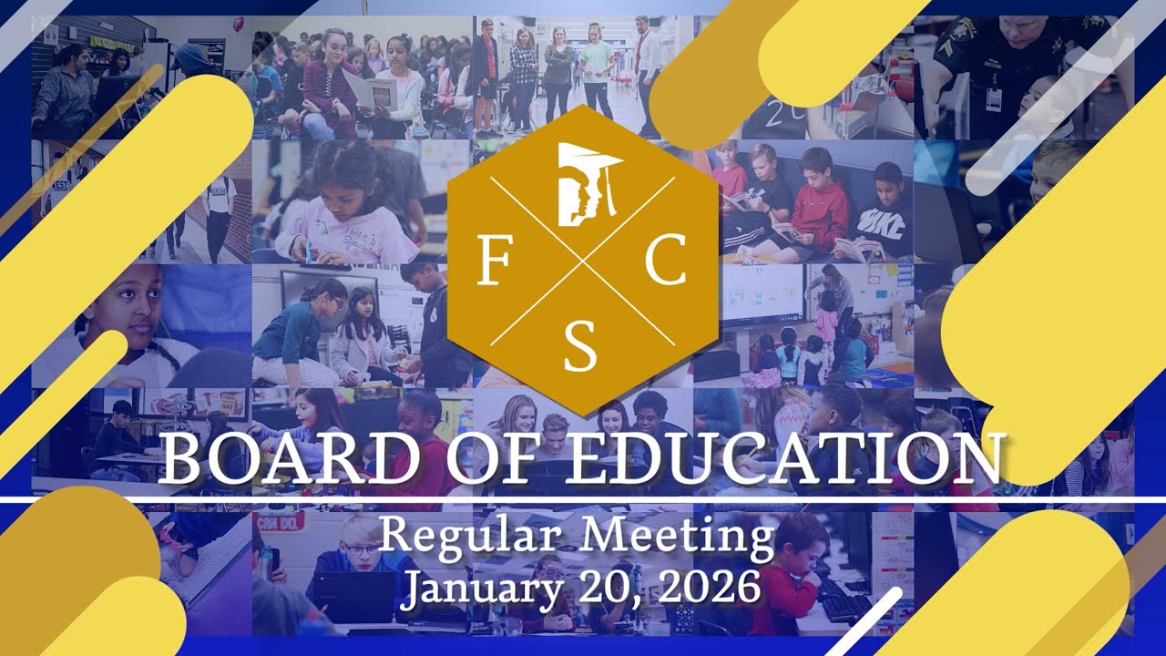 Forsyth County Schools | Board of Education Regular Meeting | January 20, 2026