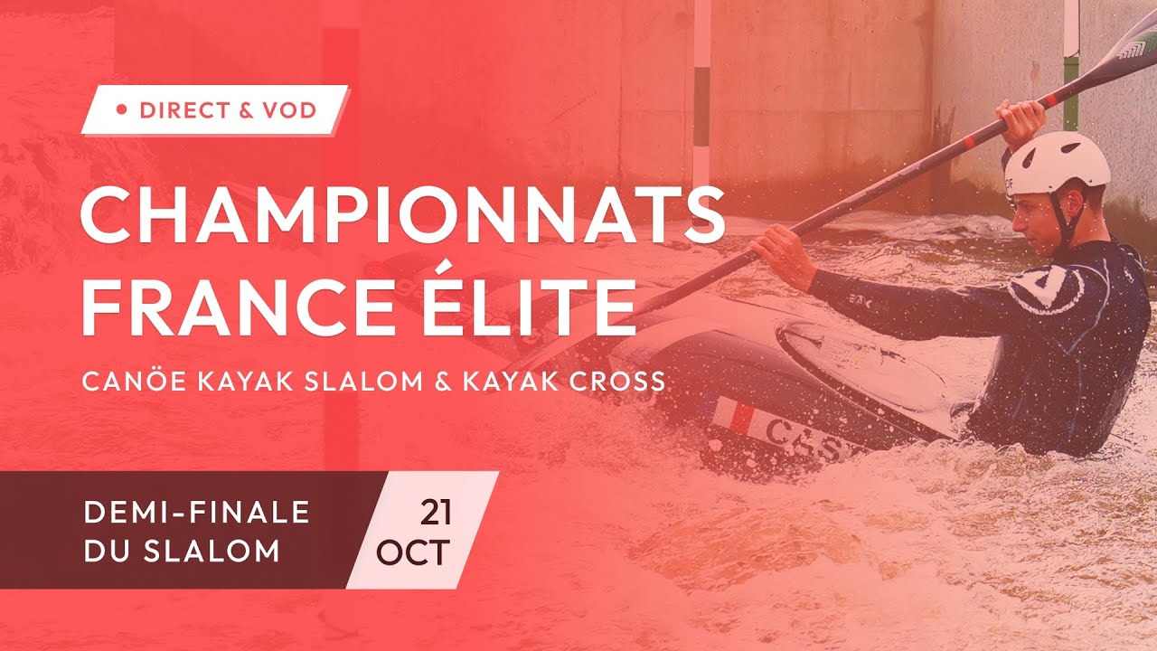 Demi-finale Slalom - France Elite - Cesson-Sévigné
