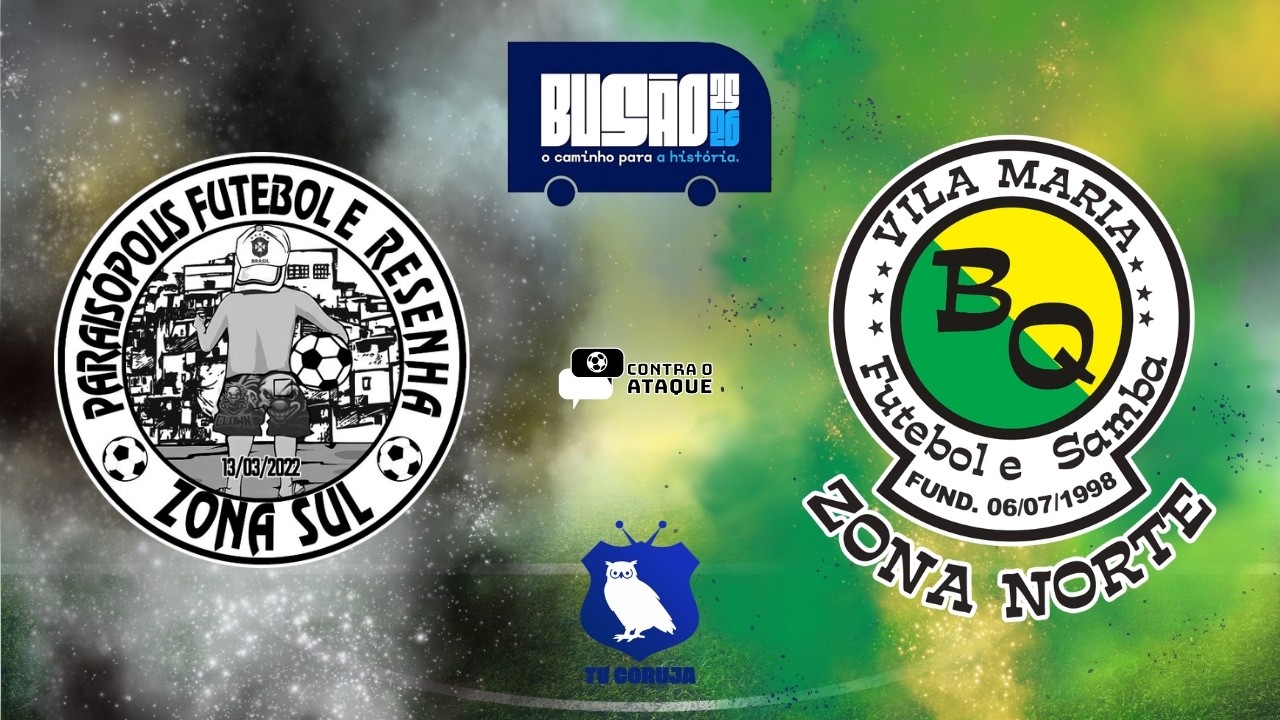 🔴 AO VIVO - PARAISÓPOLIS F.R. x VILA MARIA F.S. - COPA DO BUSÃO - RODADA 3