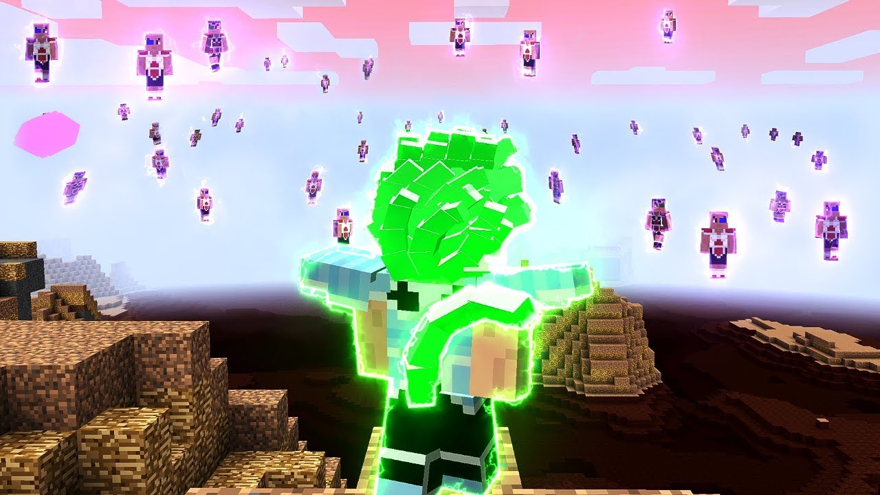 Legendary Super Saiyan vs Planet Vegeta in Dragon Block C