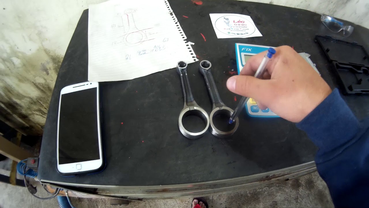 CALCULO DE RL ( BIELA MAIOR OU MENOR? ) !!!