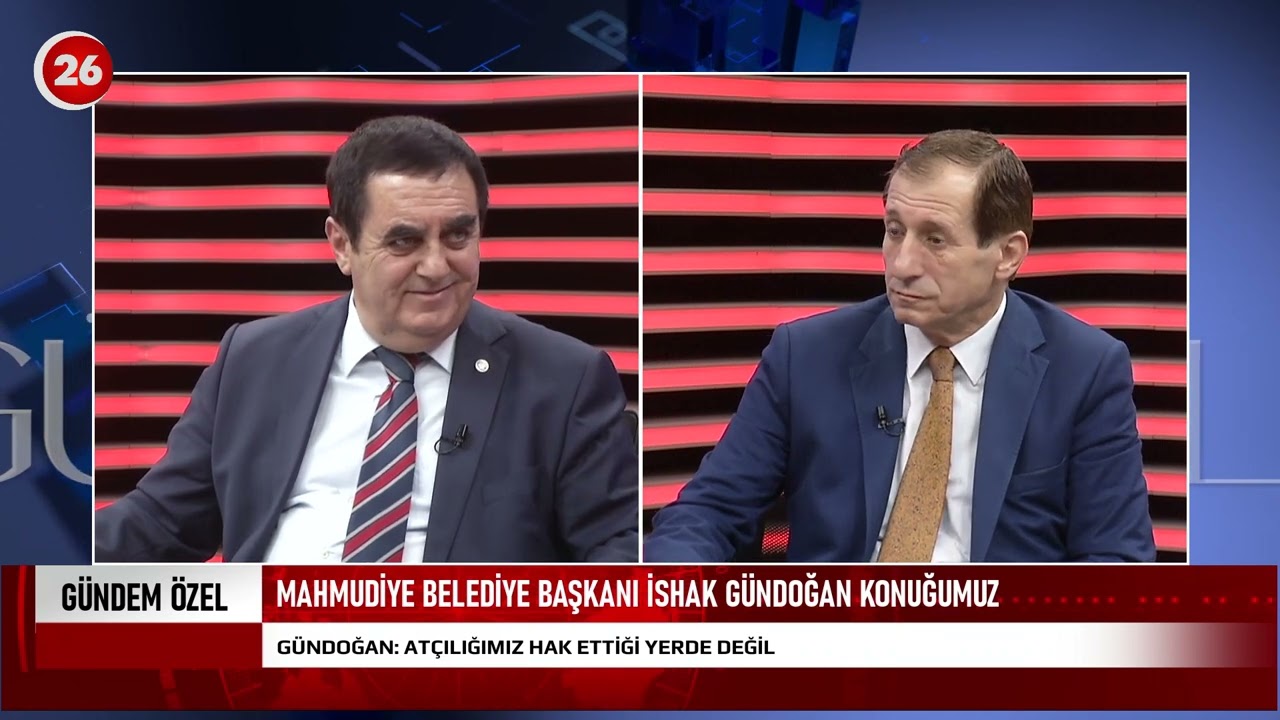 KANAL 26 |GÜNDEM ÖZEL | MAHMUDİYE BLD. BŞK. İSHAK GÜNDOĞAN |19 ŞUBAT 2025
