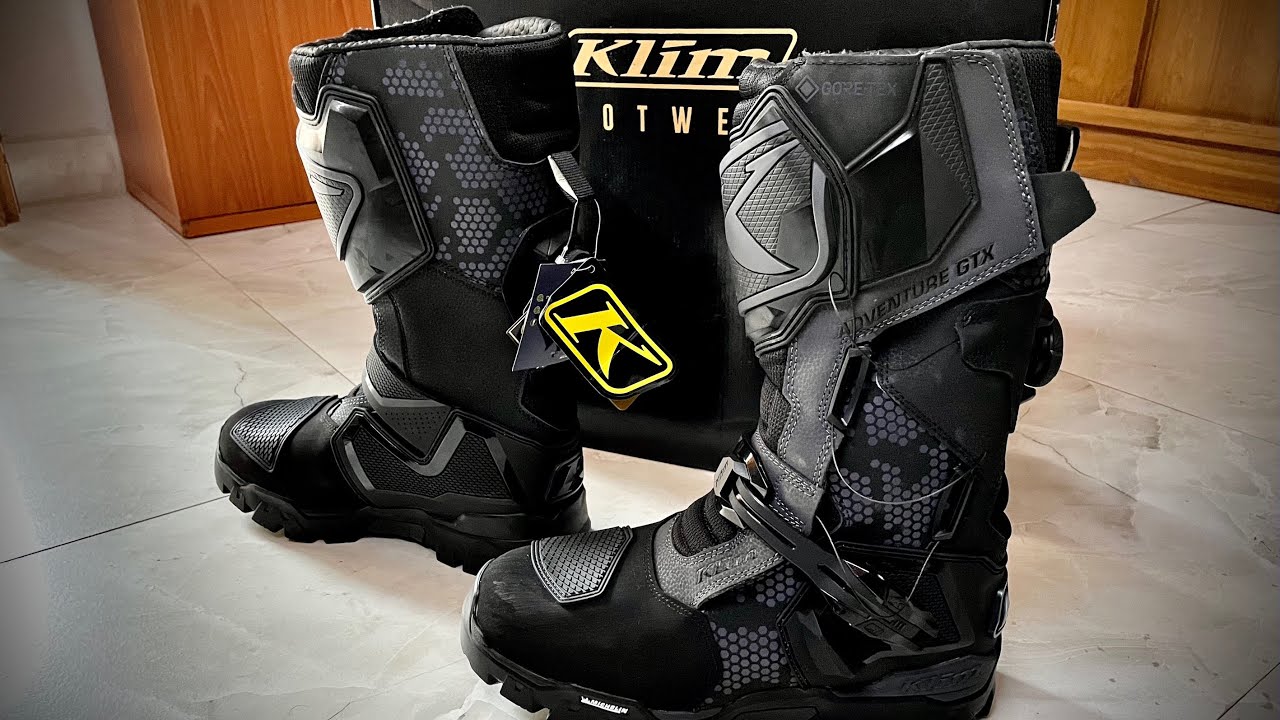 My NEW RIDING BOOTS! | Klim Adventure GTX