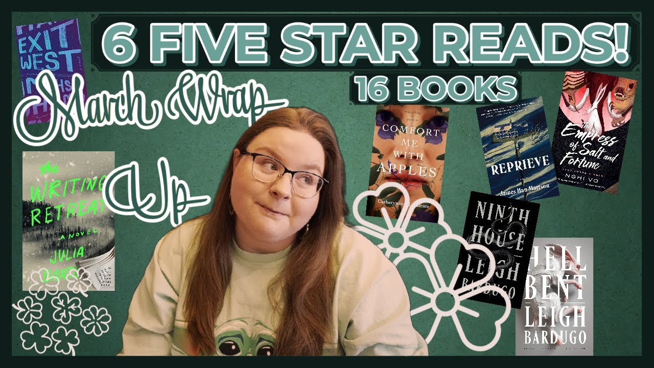 March 2023 reading wrap up | Chatting about the 16 books I read this month