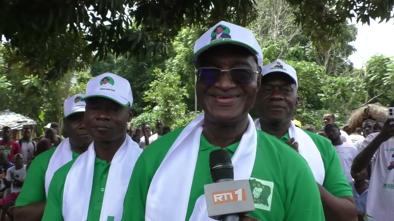 Dominique Zégoua, Bagrou Goli, Kouassi Augustin, Yacouba Koné,Yekoua Bassa en campagnes à Diégonéfla
