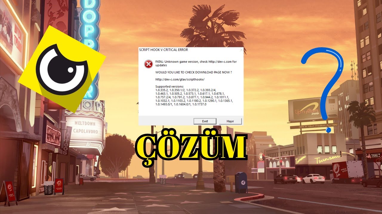 GTA 5 Script Hook + BattlEye HATASI NASIL ÇÖZÜLÜR / PROBLEM SOLVE