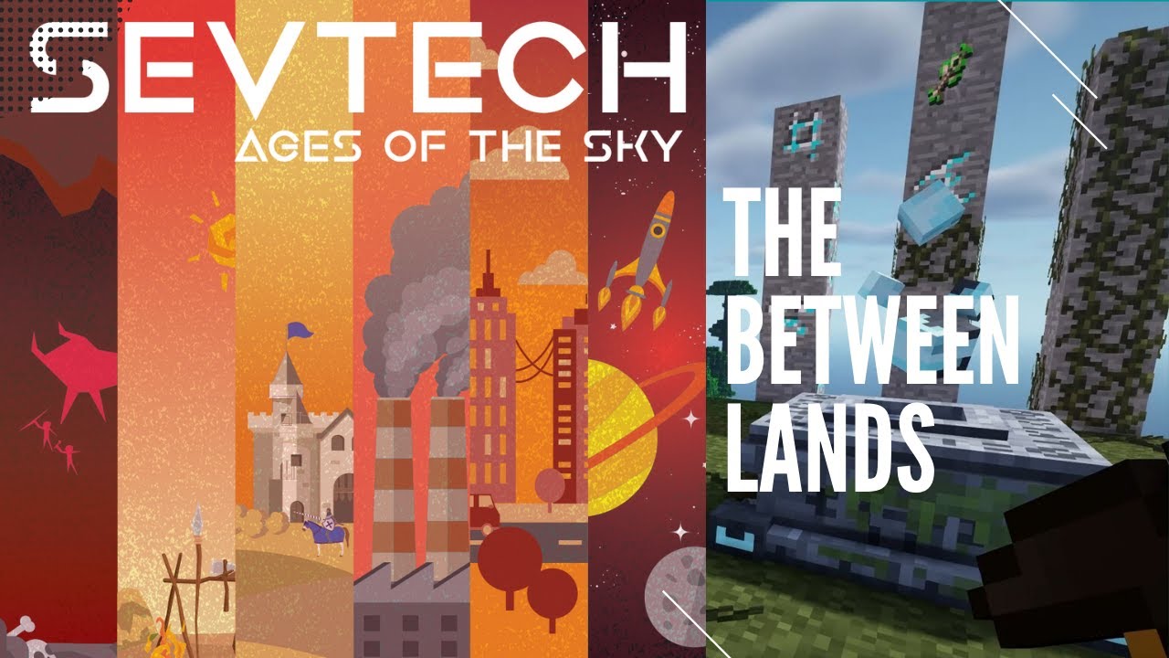 SevTech Ages of the Sky E06 - The Betweenlands (and Unlocking the Smeltery!)