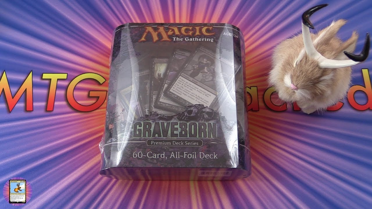 Unboxing a Graveborn Premium Deck Series All-Foil Deck - EP300!