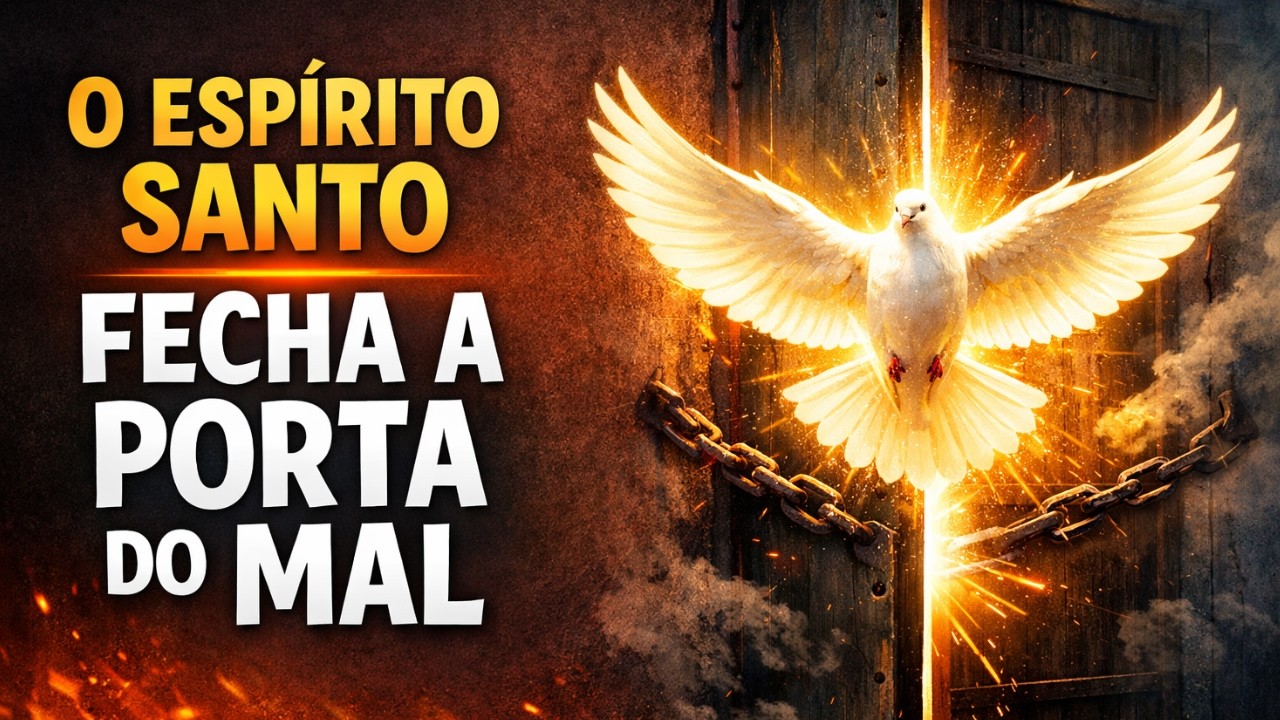 Pelo poder do Espirito Santo, toda porta do mal se fechou! Ore agora