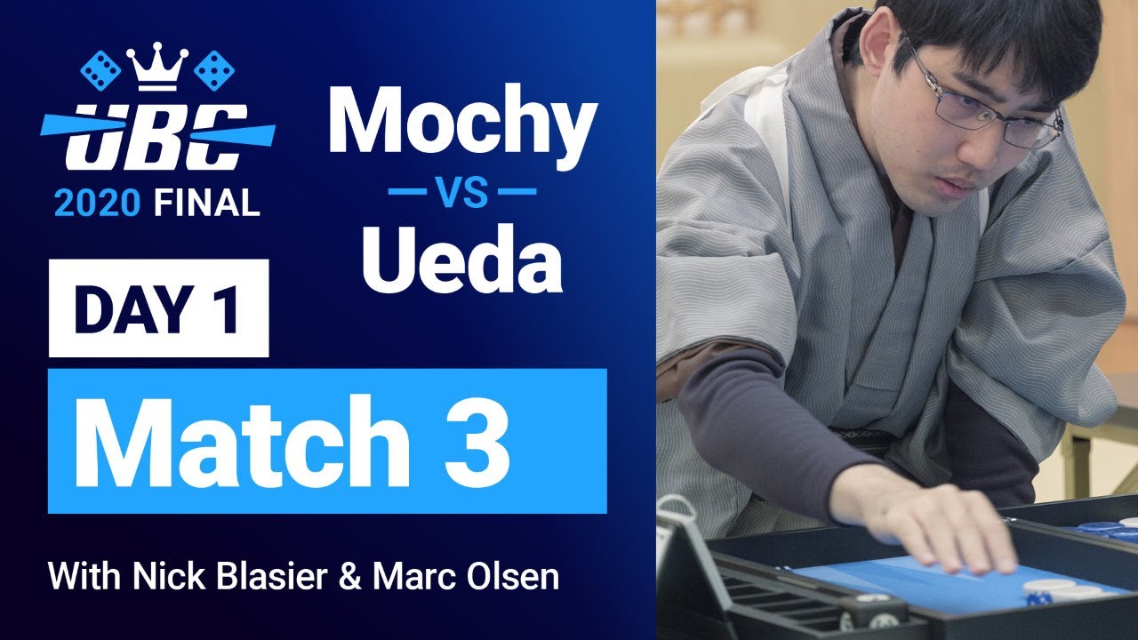 UBC 2020 Backgammon Final - Mochy vs Ueda - Match 3